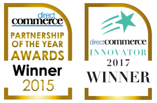 Image of two awards from the direct commerce association